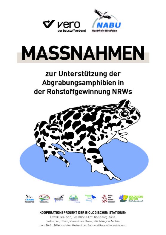 Leitfaden Abgrabungsamphibien