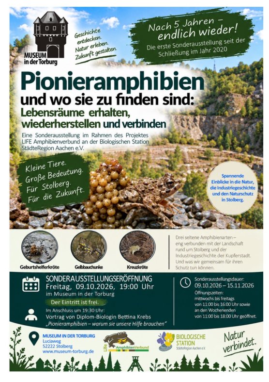 Plakat zur Sonderausstellung im Museum in der Torburg